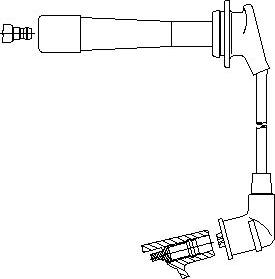 Bremi 6A26/62 - Провід запалювання autocars.com.ua