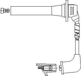 Bremi 6A63E45 - Провід запалювання autocars.com.ua