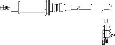 Bremi 6A64/50 - Провід запалювання autocars.com.ua