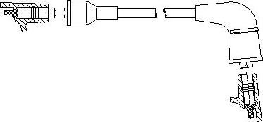 Bremi 6A69/44 - Провід запалювання autocars.com.ua