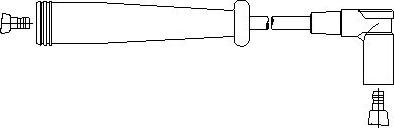 Bremi 764/45 - Провід запалювання autocars.com.ua