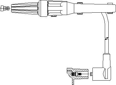 Bremi 766/73 - Провід запалювання autocars.com.ua