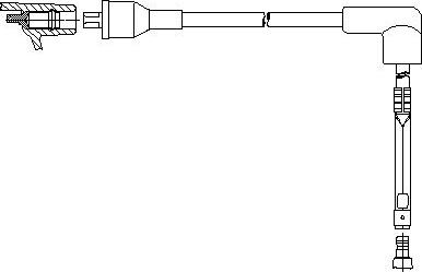 Bremi 768/33 - Провід запалювання autocars.com.ua