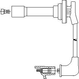 Bremi 781/57 - Провід запалювання autocars.com.ua
