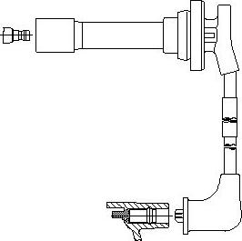 Bremi 781E34 - Провід запалювання autocars.com.ua