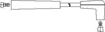 Bremi 824/57 - Провод зажигания avtokuzovplus.com.ua