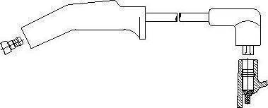 Bremi 885/69 - Провід запалювання autocars.com.ua