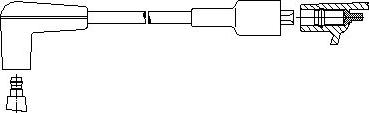 Bremi 887/63 - Провід запалювання autocars.com.ua
