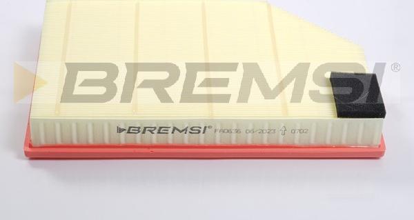 Bremsi FA0636 - Повітряний фільтр autocars.com.ua