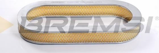 Bremsi FA2139 - Повітряний фільтр autocars.com.ua