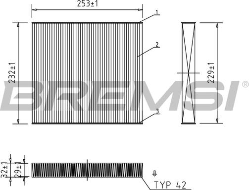 Bremsi FC0177 - Фильтр воздуха в салоне autodnr.net