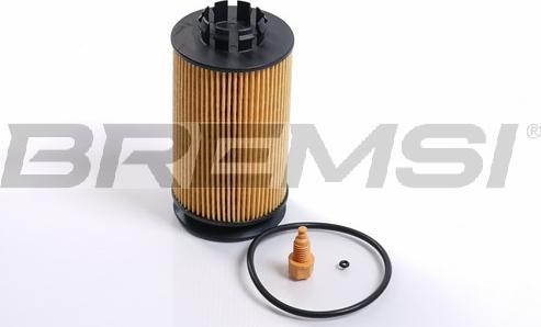 Bremsi FL2614 - Масляний фільтр autocars.com.ua