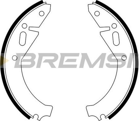 Bremsi GF0471 - Комплект тормозных колодок, барабанные autodnr.net