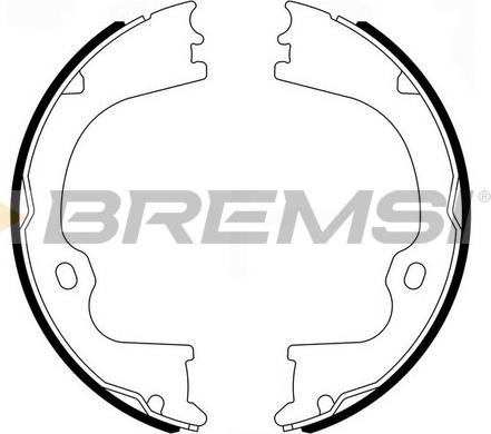 Bremsi GF4947 - Комплект гальм, ручник, парковка autocars.com.ua