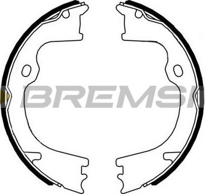 Bremsi GF4962 - Комплект гальм, ручник, парковка autocars.com.ua