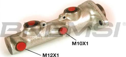 Bremsi PB0137 - Головний гальмівний циліндр autocars.com.ua