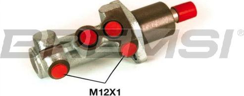 Bremsi PB0291 - Главный тормозной цилиндр autodnr.net