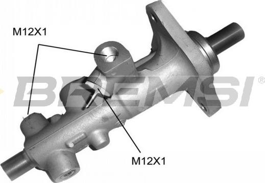 Bremsi PB0354 - Головний гальмівний циліндр autocars.com.ua