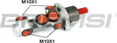 Bremsi PB0640 - Главный тормозной цилиндр autodnr.net