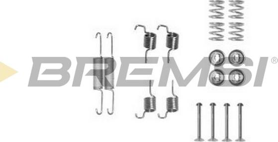 Bremsi SK0011 - Комплектуючі, барабанний гальмівний механізм autocars.com.ua