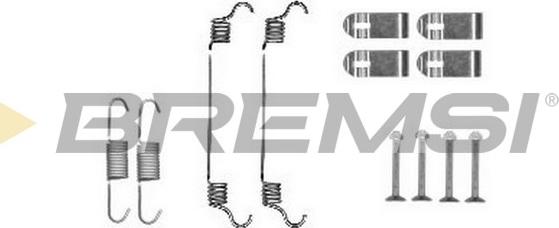 Bremsi SK0019 - Комплектуючі, барабанний гальмівний механізм autocars.com.ua