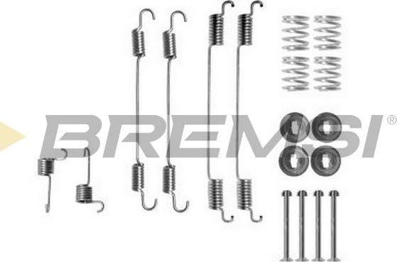 Bremsi SK0021 - Комплектующие, барабанный тормозной механизм autodnr.net