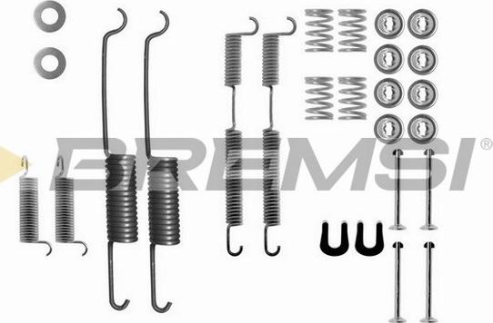 Bremsi SK0518 - Комплектуючі, барабанний гальмівний механізм autocars.com.ua