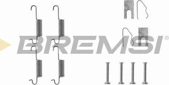 Bremsi SK0527 - Комплектуючі, барабанний гальмівний механізм autocars.com.ua