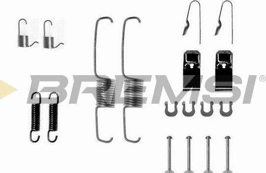 Bremsi SK0534 - Комплектующие, барабанный тормозной механизм autodnr.net