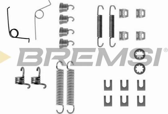 Bremsi SK0545 - Комплектуючі, барабанний гальмівний механізм autocars.com.ua