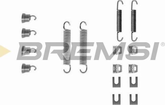 Bremsi SK0550 - Комплектуючі, барабанний гальмівний механізм autocars.com.ua