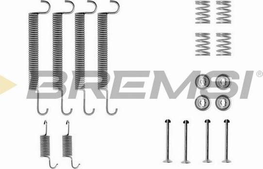 Bremsi SK0559 - Комплектующие, барабанный тормозной механизм autodnr.net