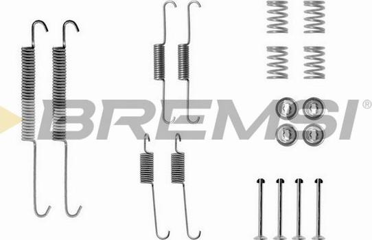 Bremsi SK0613 - Комплектуючі, барабанний гальмівний механізм autocars.com.ua