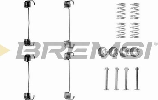 Bremsi SK0619 - Комплектуючі, барабанний гальмівний механізм autocars.com.ua