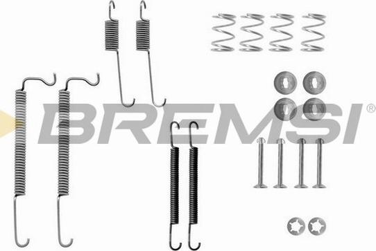 Bremsi SK0628 - Комплектуючі, барабанний гальмівний механізм autocars.com.ua