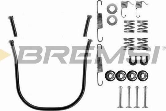 Bremsi SK0634 - Комплектуючі, барабанний гальмівний механізм autocars.com.ua