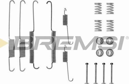 Bremsi SK0640 - Комплектуючі, барабанний гальмівний механізм autocars.com.ua