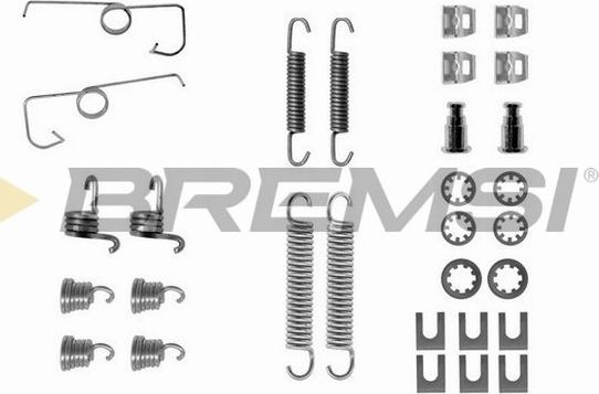 Bremsi SK0644 - Комплектуючі, барабанний гальмівний механізм autocars.com.ua