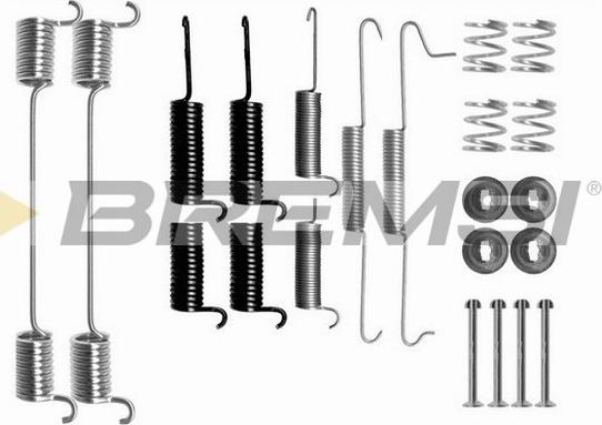 Bremsi SK0648 - Комплектуючі, барабанний гальмівний механізм autocars.com.ua