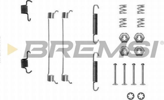 Bremsi SK0651 - Комплектуючі, барабанний гальмівний механізм autocars.com.ua