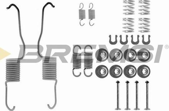 Bremsi SK0684 - Комплектуючі, барабанний гальмівний механізм autocars.com.ua