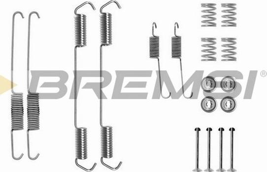 Bremsi SK0689 - Комплектуючі, барабанний гальмівний механізм autocars.com.ua
