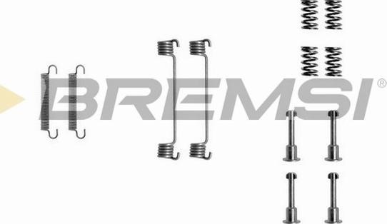Bremsi SK0690 - Комплектуючі, барабанний гальмівний механізм autocars.com.ua