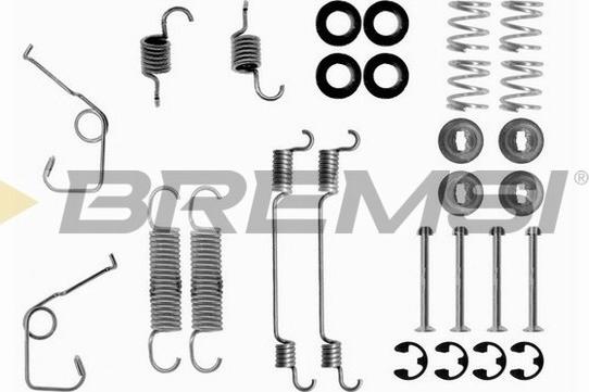 Bremsi SK0705 - Комплектуючі, барабанний гальмівний механізм autocars.com.ua