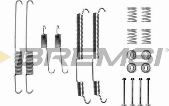 Bremsi SK0755 - Комплектуючі, барабанний гальмівний механізм autocars.com.ua