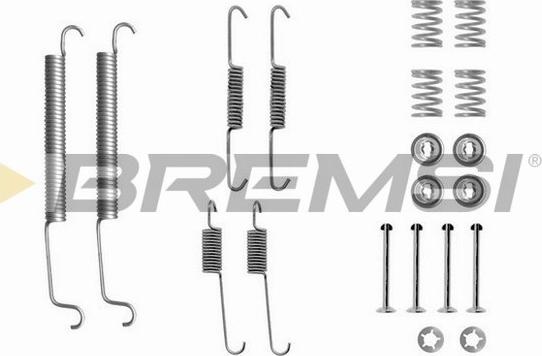 Bremsi SK0756 - Комплектуючі, барабанний гальмівний механізм autocars.com.ua