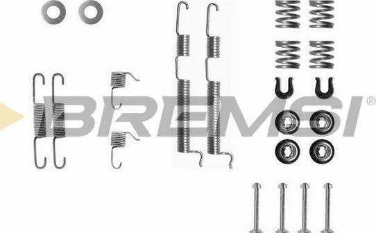 Bremsi SK0765 - Комплектуючі, барабанний гальмівний механізм autocars.com.ua