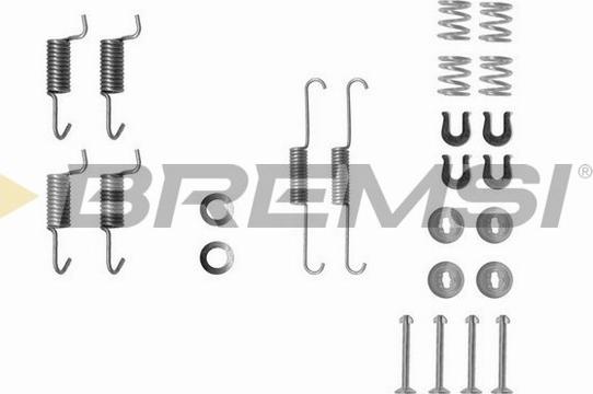 Bremsi SK0788 - Комплектующие, барабанный тормозной механизм autodnr.net