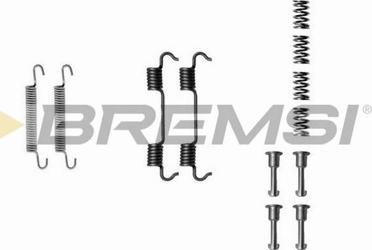 Bremsi SK0801 - Комплектующие, барабанный тормозной механизм autodnr.net