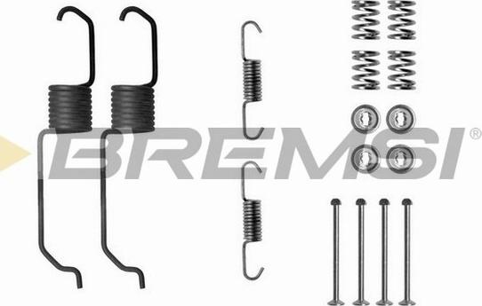 Bremsi SK0825 - Комплектуючі, барабанний гальмівний механізм autocars.com.ua